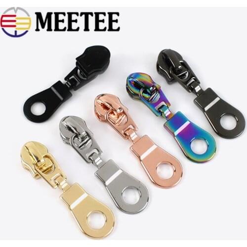 5/10pcs Zipper Sliders for 5# Nylon Zipper Bag Zip Repair Kits Replacement Pocket Zipper Head DIY Sewing Accessories ZT179