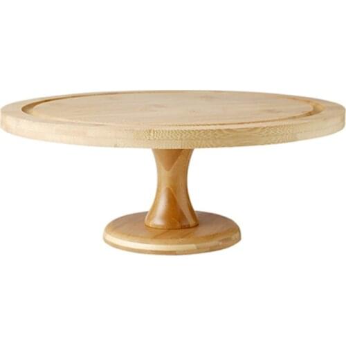 Fruit tasting plate cake stand Dishes Dish High foot cake display tray Dessert table Ornaments Wooden frame Nordic pastry rack