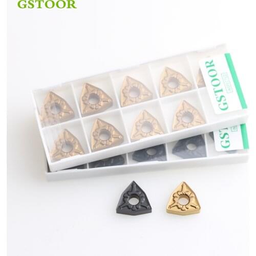 10PCS WNMG080404 WNMG080408 WNMG080412 TM CQ HQ PM ZM PR MT CM GP9135 CNC Lathe Cutter Cutting Turning Tools Carbide Inserts