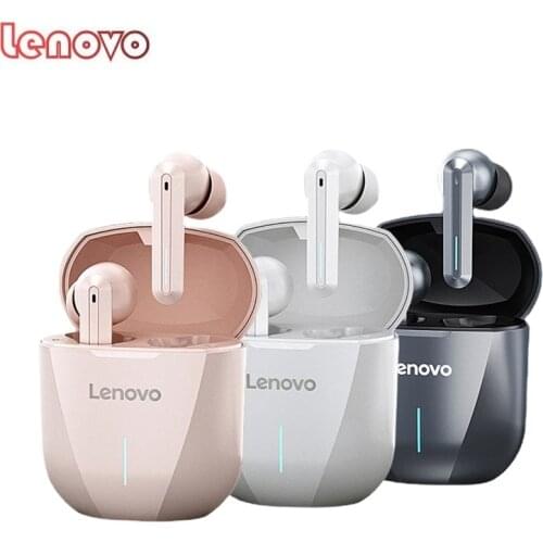 Lenovo XG01 TWS Earphones Wireless Bluetooth 5.0 Headphone Gaming Headsets Sports HiFi Sound Built-in Mic Earbuds with LED Light