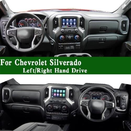 Fits Chevrolet Chevy Silverado SS 1500 Extended Cab Pickup Dashmat Dashboard Cover Protective Pad Dash Mat Carpet Car Ornaments