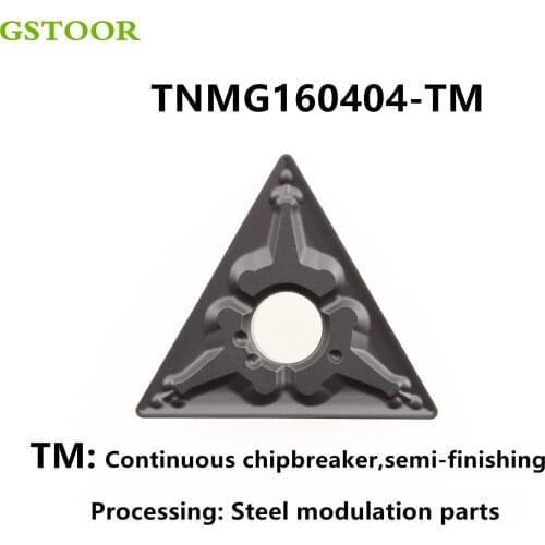 10PCS TNMG160404 TNMG160408 TM GP9135 Turning Tools Lathe Cutter Tool Hard Alloy Inserts