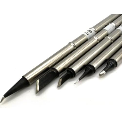 5PCS High grade quality Soldering iron tips XA T12-J02 K KU ILS BC2 Solder Iron Welding head commonly used repair mobile