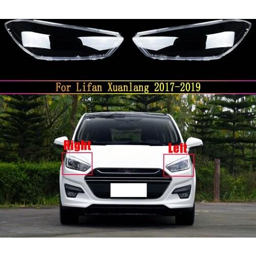Automobile Headlamp Car LED Headlight Glass Cover Head Light Lens Covers Styling For Lifan Xuanlang 2017 2018 2019 Clear Case