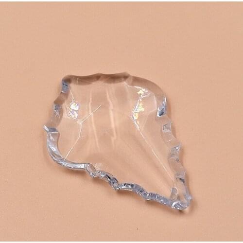 Free Shipping,47pcs/lot, 46*32mm Clear Acrylic Crystal Prisms, Wedding & Party Decoration, Acrylic Chandelier Drop