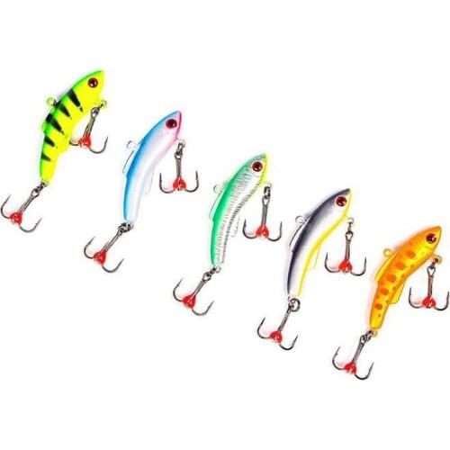 1PCS Winter Ice Jig 5cm 20g Fishing Lure VIB Fake Lure Artificial Bait Leurre Balancer For Fishing Carp Pike Perch Ice fishing