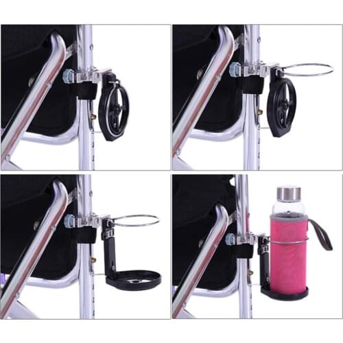 Fishing Camping Drink Cup Water Bottle Can Folding Stainless Steel Holder