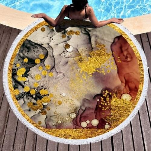 Color stream golden sand Microfiber towel Towel Towel beach Bath towel beach towel microfiber towel miraculous Sea beach towel