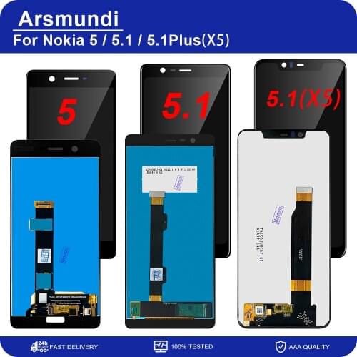 For Nokia 5 / 5.1 / 5.1Plus X5 LCD Display Touch Screen Digitizer Assembly Replacement LCDs + Gift