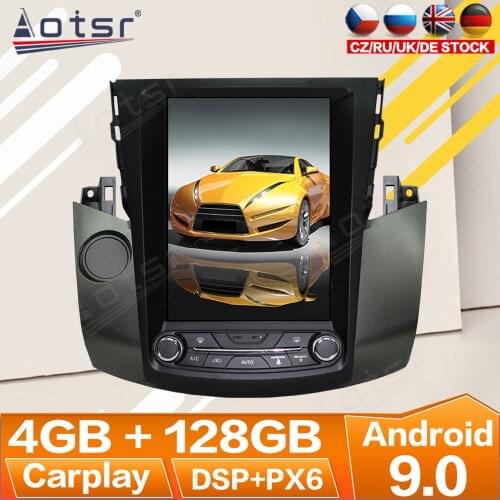 For Toyota RAV4 2003 2004 2005 - 2009 Android Radio Multimedia Car Cassette Recorder Stereo Player Tesla PX6 GPS Navi Head Unit