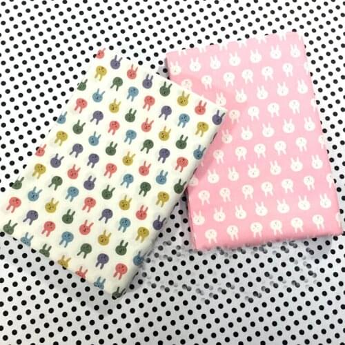 Cotton Fabric Patchwork Rabbit Head Bedding Decoration Diy Sewing The Cloth Craft Fabrics Tecido Tissue Quilting Home Textile
