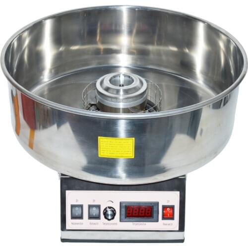 Commercial Cotton Candy Machine Sugar Floss Making Stainless Steel Electric Lovely DIY Candy Cotton Floss Maker CC-3803H
