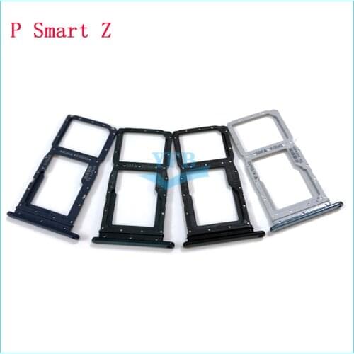 SIM Card Tray For Huawei P smart Z Y9 Prime 2019 SIM Card Slot Tray Holder Adapter Replacement Parts