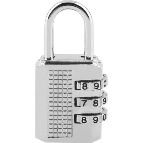 Top safeyt 3/4 Dial Combination Padlock Locker Door Toolbox