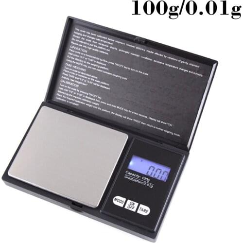Small Jewelry Scale 0.01G High Precision Scale Jewelry Scale Herbal Gram Scale Gold Jewelry Pocket Scale