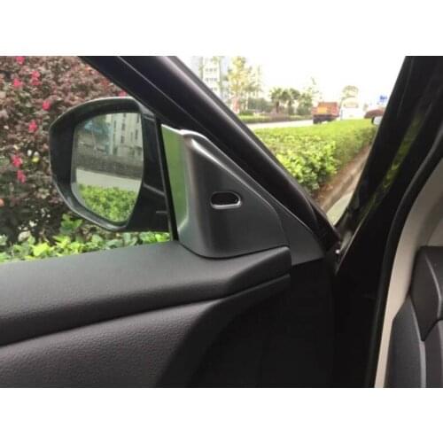ABS Matte Car Interior Accessories Car A Pillar Decorative Front Window Cover Sticker 2pcs/set For Nissan Teana Altima 2016 2017