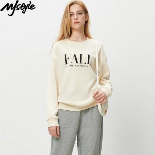 MJ STYLE Women's Sweatshirts With Inscriptions