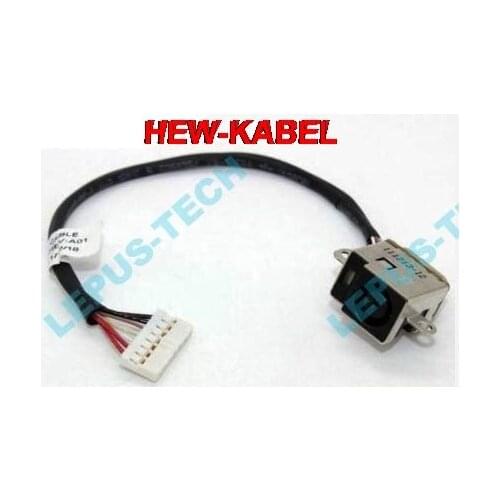 NEW DC JACK Wire DW348 For HP Compaq Pavilion DV7-6000 Series 50.4RN09.001 639402-001