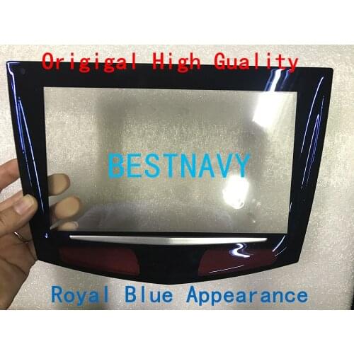 Royal blue appearance Original High quality CUE touch screen for Cadillac ATS CTS SRX XTS CUE car DVD Cadillac touch digitizer