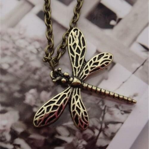Dragonfly Necklace Song Of Ice And Fire Sansa Stark Winterfell Vintage Dainty New Pendant Game Animal Jewelry Women Wholesale