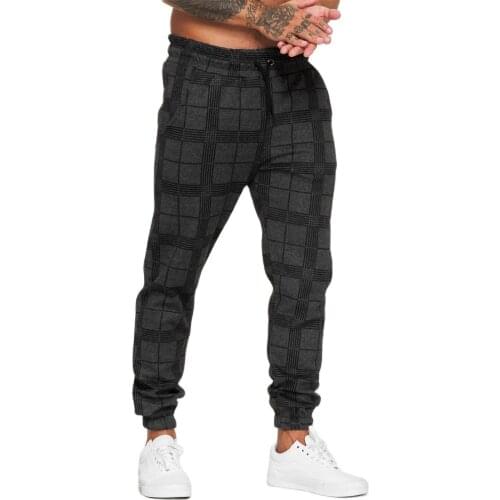 Swagwhat Men's Checked Trousers