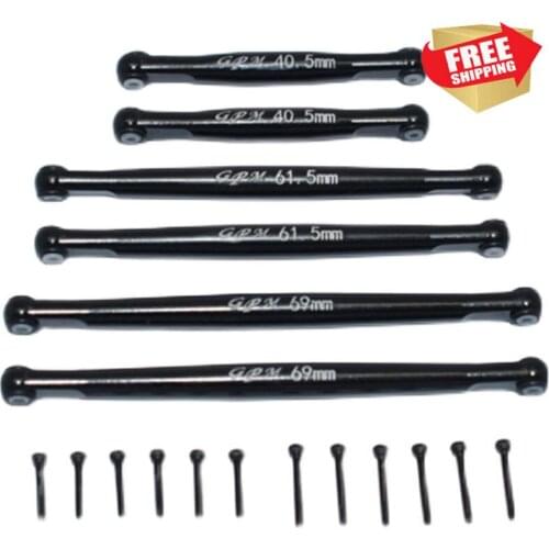 RC Radio control car AXIAL-1/24 4WD SCX24 DEADBOLT-AXI90081 metal rod set kit option upgrade parts