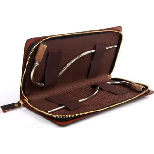 High-grade bayi, pure skin bassoons flute head bag S tube bag two pens