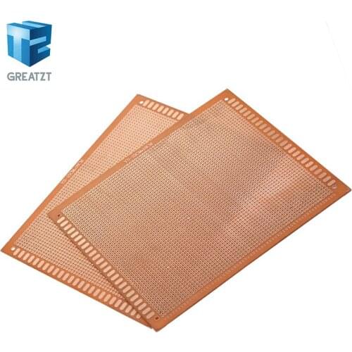 1pcs 15x18 cm 15*18cm Single Side Prototype 2.54mm PCB Breadboard Universal Experimental Bakelite Copper Plate Circuirt Board