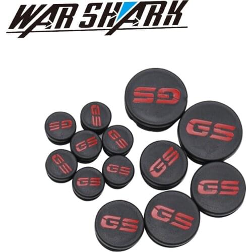 For BMW R1200GS R1200 GS LC Adventure 2013 2014 2015 2016 5 Colors Frame Hole Caps Frame Cover Set Decor Accessories 13 piece