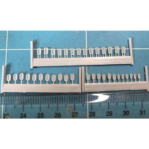 Military model accessory resin upgrade parts 1/700 USN small boat lifeboat 4 types