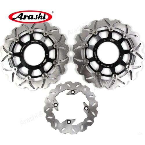 Arashi 1 Set For HONDA CBR F 600 2001 2002 2003 2004 2005 2006 2007 CBR600F CNC Floating Front Brake Disk Rear Brake Disc Rotors