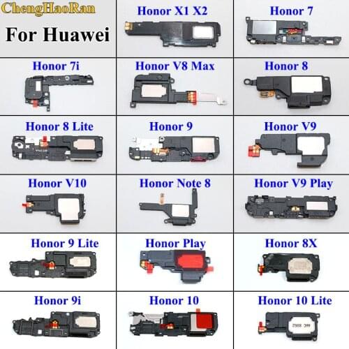 ChengHaoRan Loudspeaker Buzzer Ringer For HuaWei Honor X1 X2 7 7i 9i 8 9 10 Lite 8X V9 V10 Play Note 8 Loud Speaker Repair parts