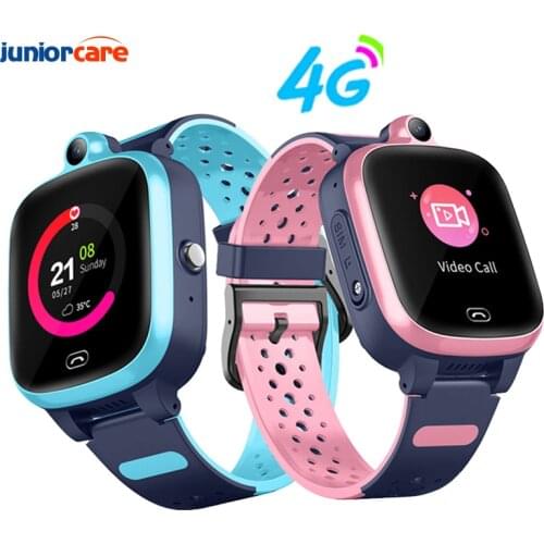 4G Kids Smart Watch Video Call GPS Wifi Position IP67 Waterproof Remote Monitor Camera Baby Smartwatch PK Y95 A36E