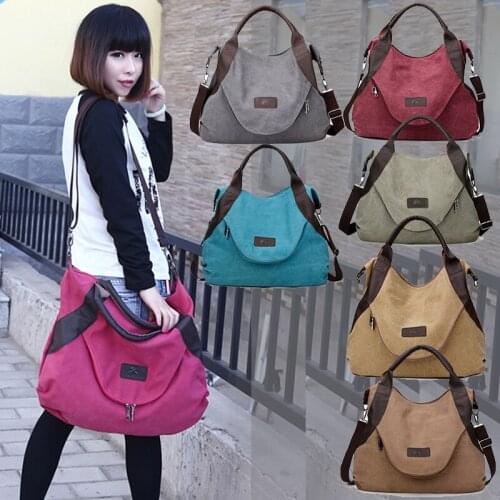 Canvas Super Large Capacity Handbags Women Tote Bag Luxury Designer Handbag Fashion Shoulder Crossbody Bags for Women 2021 New