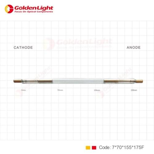 Xenon Lamp / size : 7*70*155*175 / Yag laser welding / Yag laser marking / YAG laser cutting machine accessories