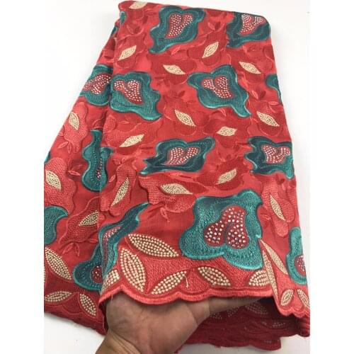 New African Lace Fabric Swiss Voile Lace.High Quality Fashion French Voile Guipure tulle Lace Fabrics 5Yards For Dress A728