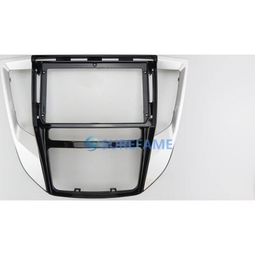 9 inch Car Fascia Radio Panel for MITSUBISHI Grand Lancer 2017+ Dash Kit Install Facia Console Bezel Adapter 9inch Plate Trim