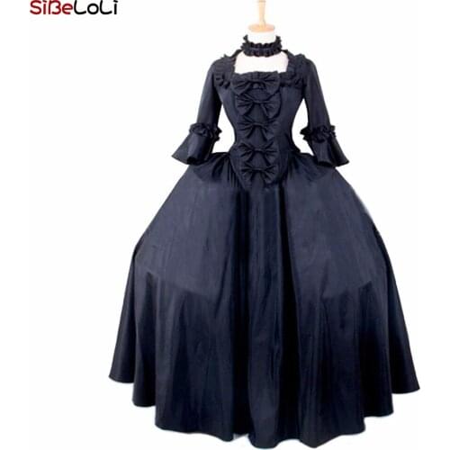 Renaissance Victorian Steampunk Dress Historical Period Style Gothic Dress Halloween Party Dress Theater Costume Reenactment
