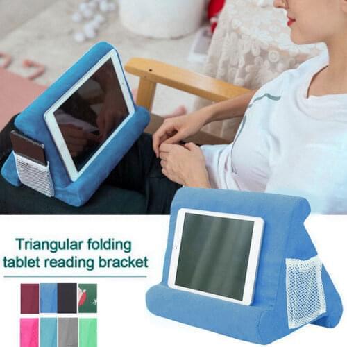 Laptop Holder Tablet Pillow Foam Lapdesk Multifunction Laptop Cooling Pad Tablet Stand Holder Stand Cushion for Ipad