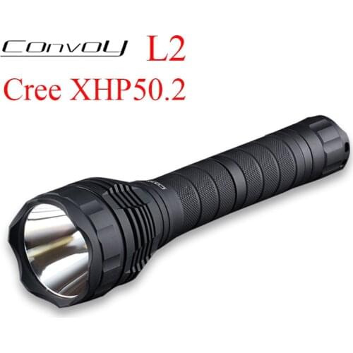 Convoy L2 CREE XHP50.2 LED Flashlight Hunting Linterna LED Torch Flash Light Hiking Camping Lantern Work Light 26650 Lamp 2400lm