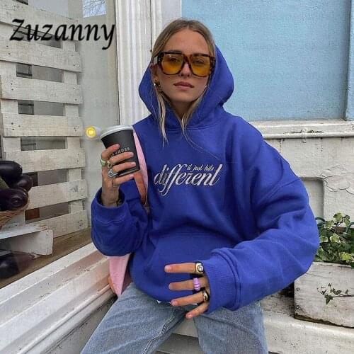 Женские толстовки с надписями Zuzanny China At AliExpress