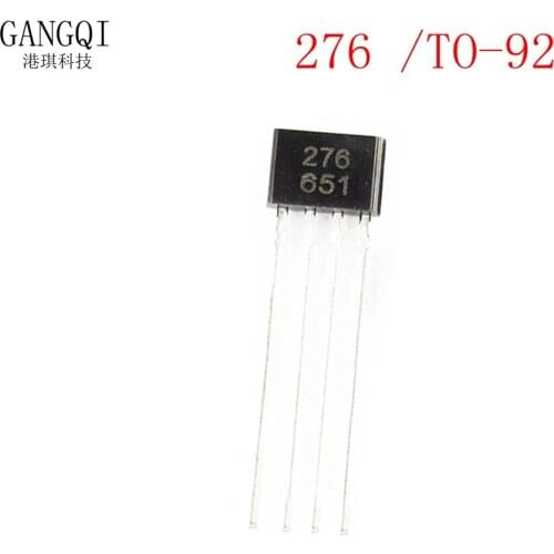 20pcs/lot AH276 TO-92 YS276 EG276 ATS276 AH276 276 EG276 ATS276 Hall sensor Hall Effect Sensor SIP-4In Stock