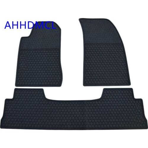 Car Rubber Floor Mats Anti Slip Mat Carpets Feet Pads For Isuzu MU-X 5 Seats 2013 2014 2015 2016 2017 2018 2019 Left Hand Drive