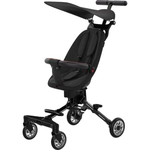 Artfunning Childrens two-way strolling baby stroller ultra-light and foldable baby stroller with high landscape free Shipping