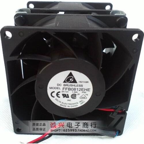 For Delta 8038 12v 1.35a 8cm fan ffb0812ehe-foo dual ball