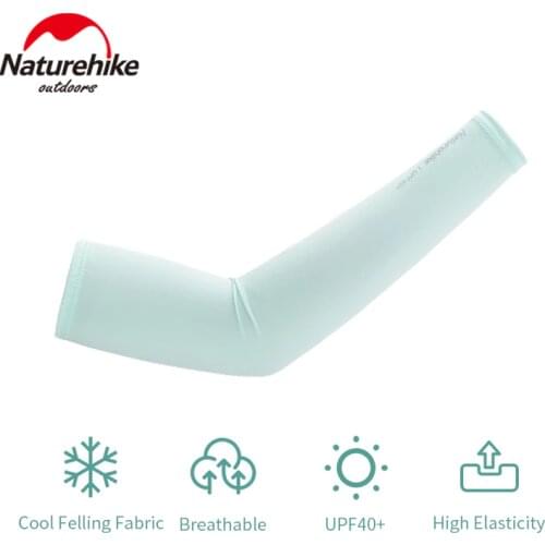 Naturehike UPF40+ Breathable Sunproof Sleeve High Elasticity Summer Sun Protection Sleeves Riding UV Protection Arm Guards