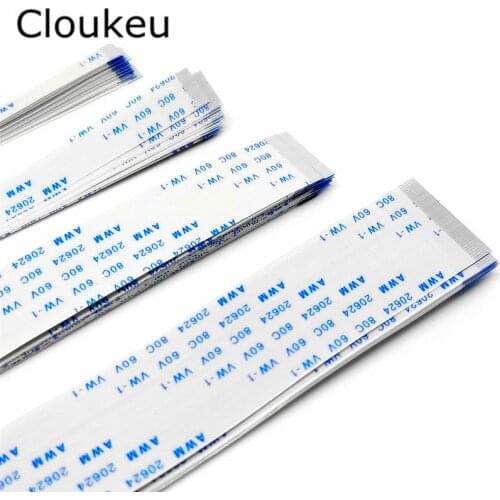 10Pcs Flexible Flat Cable FFC 34Pin 15CM type-B FFC-34P-0.5MM-15CM-Contrary plane