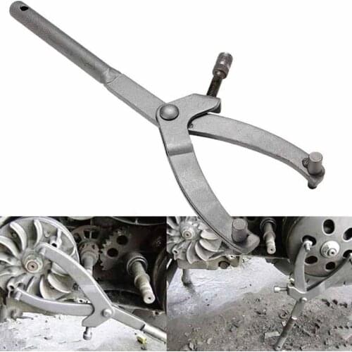 Flywheel Wrench Y-Type Spanner Clutch Wrench Repair Tools For Motorcycle Scooter Flywheel Remover Crank Puller Maintenance Tools