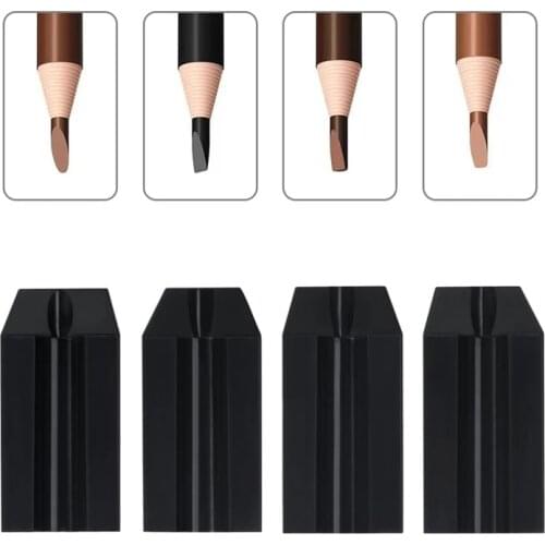 New professional eyebrow pencil flattening tool sharpener/line drawing eyebrow pencil sharpener base tattoo supplies