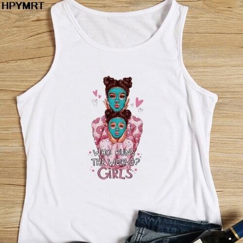 Women Beauty mother and daughter Print Lady Tank Tops Womens Graphic New Summer Female sleeveless Top Clothing Mothers Day Gift